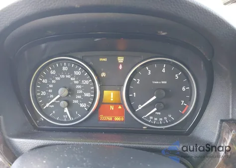 2007 BMW 328Xi из США, поврежденный, VIN WBAVT735X7FZ35124